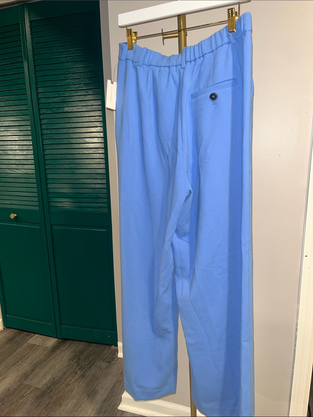 Anthropologie NWT Avery Wide-Leg Pleated Trousers by Maeve - M - Picture 15 of 16